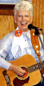 Janet McBride performing at a past Gene Autry OK Film & Music Festival